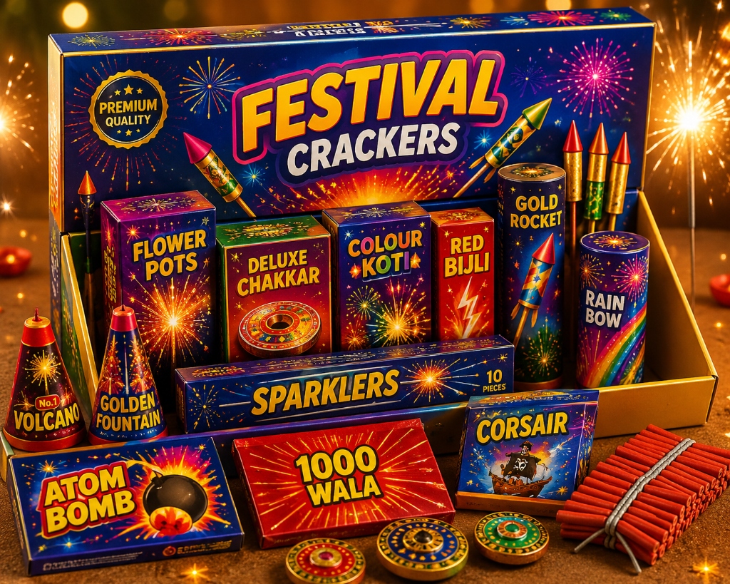 15 Cm Tri Color (Red Gold Lemon Tree) STANDARD FIREWORKS