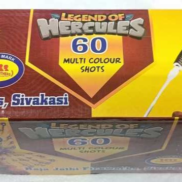 60 Multi Colour Shots 