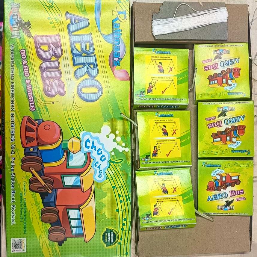 Aero Bus (TO & FROM & WHISTLE) Rope Train